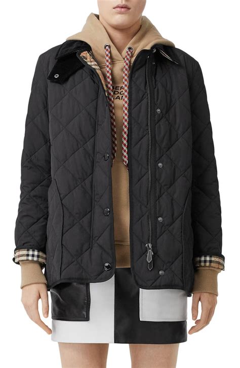 burberry quilted barn jacket|burberry quilted jacket nordstrom.